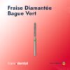 Photo 1 Fraise Diamantée Bague Vert (5 pièces)