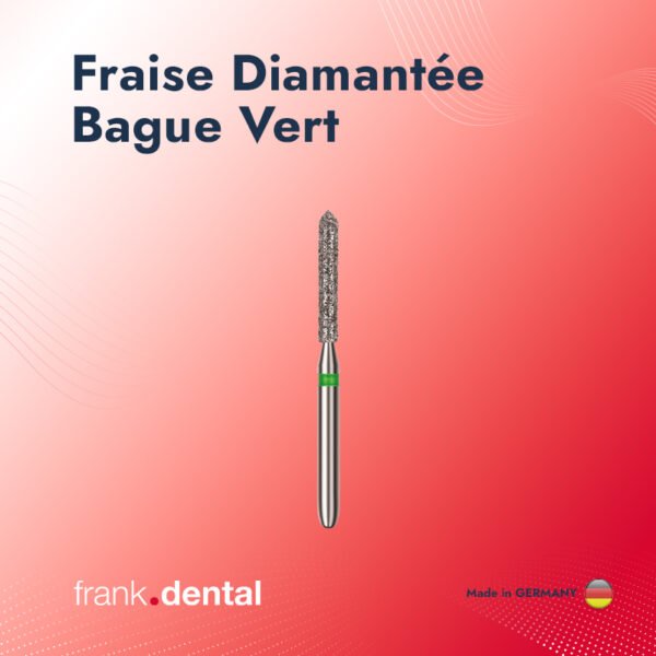 Photo 1 Fraise Diamantée Bague Vert (5 pièces)