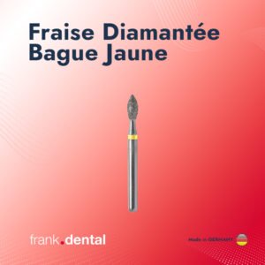 Photo 1 Fraise diamantée olive Bague Jaune (5 pièces)
