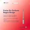 photo 1,1,1 Fraise En Carbure Bague Rouge ( 10 Pièces )
