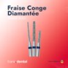 fraise conge B.B 1 Fraise Conge Diamantée-BAGUE BLEU (5 Pièces)