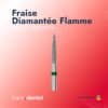 Fraise Diamantée Flamme - BAGUE VERT/N°16 (5 Pièces)